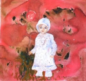 "Little Girl with Balloon"
