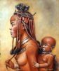 "Himba Mother & Child"