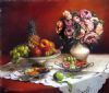"Fruit and Floral Still Life"