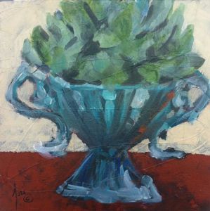 "Turquoise Vase"