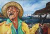 "Fisherman at Hout Bay Harbour"