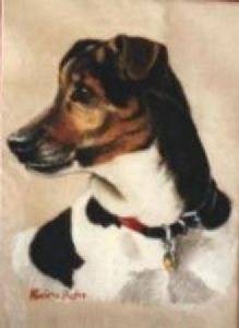 "Dog portrait 1"