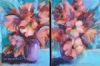 "Mauve Vase 1 & II"
