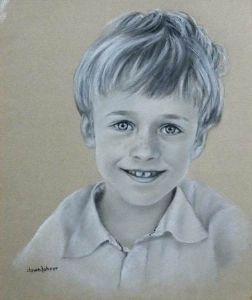 "Charcoal Portrait 4"