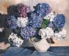 "Blue Hydrangeas"