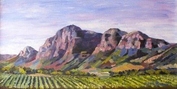 "Mountains near Stellenbosch"