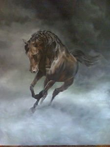 "Stallion in a Storm"
