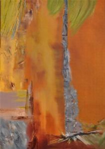 "Yellows and Palm Trees, France"