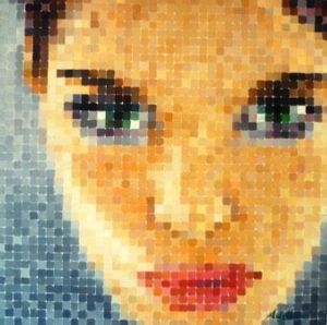 "Pixelated"