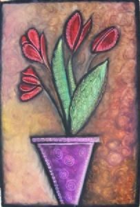 "Funky Tulips"