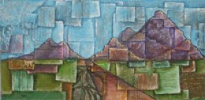 "Mountain Landscape with Road"