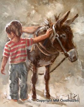 "Opgesaal / Saddled up"