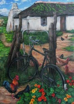 "Bicycle in the Countryside"