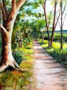 "Summer, Hazy View"