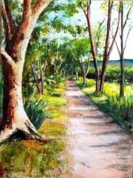"Summer, Hazy View"