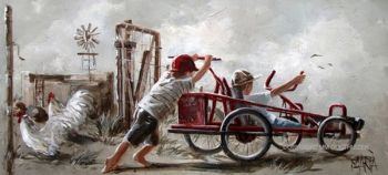 "Out on a Lion Hunt"