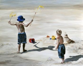 "Playtime on the Beach"