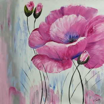 "Pink Poppy Flowers"