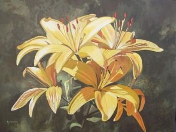 "653 Yellow Lilies"