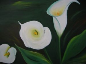 "Three White Lilies"