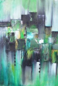 "Green Fir Abstract"