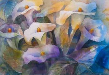 "Arum Lilies"