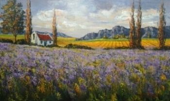 "Lavender Field in Stellenbosch"