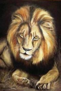 "Lion at Rest"
