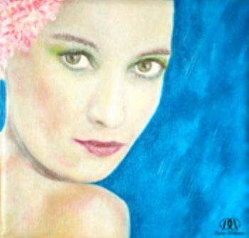 "Woman with a Flower in Her Hair"