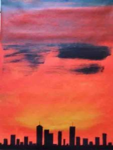 "Blood Red Sky"