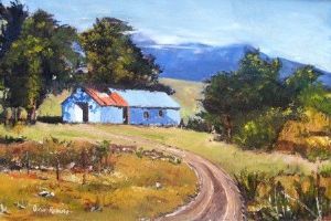 "Road to the Blue Cottage"