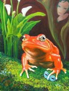 "Memories of the Madagascan Tomato Frog"