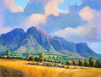 "Simonsberg from Pniel"