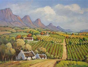 "Road Through the Vineyards"