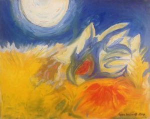 "Lotus-flower - Seed and Moon"