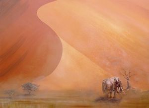 "Solitary Bull"