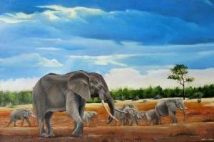 "Elephant Landscape"
