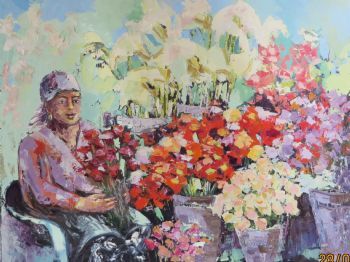 "Adderley Street Flower Market"