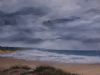 "Seascape With Stormy Clouds"