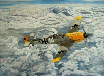 "BF109 Flying High"