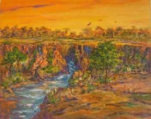 "Zambesi Gorge Zambia"