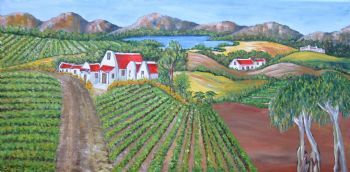 "Vineyards in the Boland"