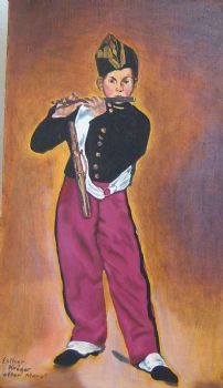 "The Fifer After Manet"