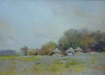 "Landscape with Houses"
