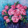 "Impasto Roses"