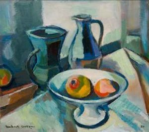 "Fruit Bowl with Jugs No.1 Ref 385"