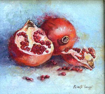 "Pomegranate Plus Halves"
