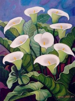 "Arum Lilies 2"