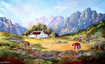 "Picking Spring Flowers"