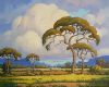 "Bushveld with Thunder Clouds (Pierneef Style)"